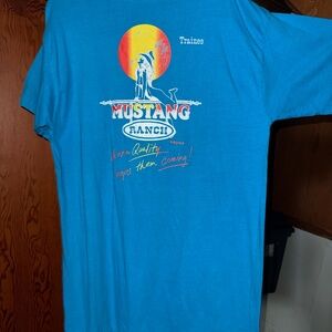 Mustang Ranch trainee blue cotton night t-shirt One size fits all 100% Cotton